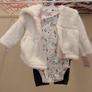 Carters 3 piece outfit